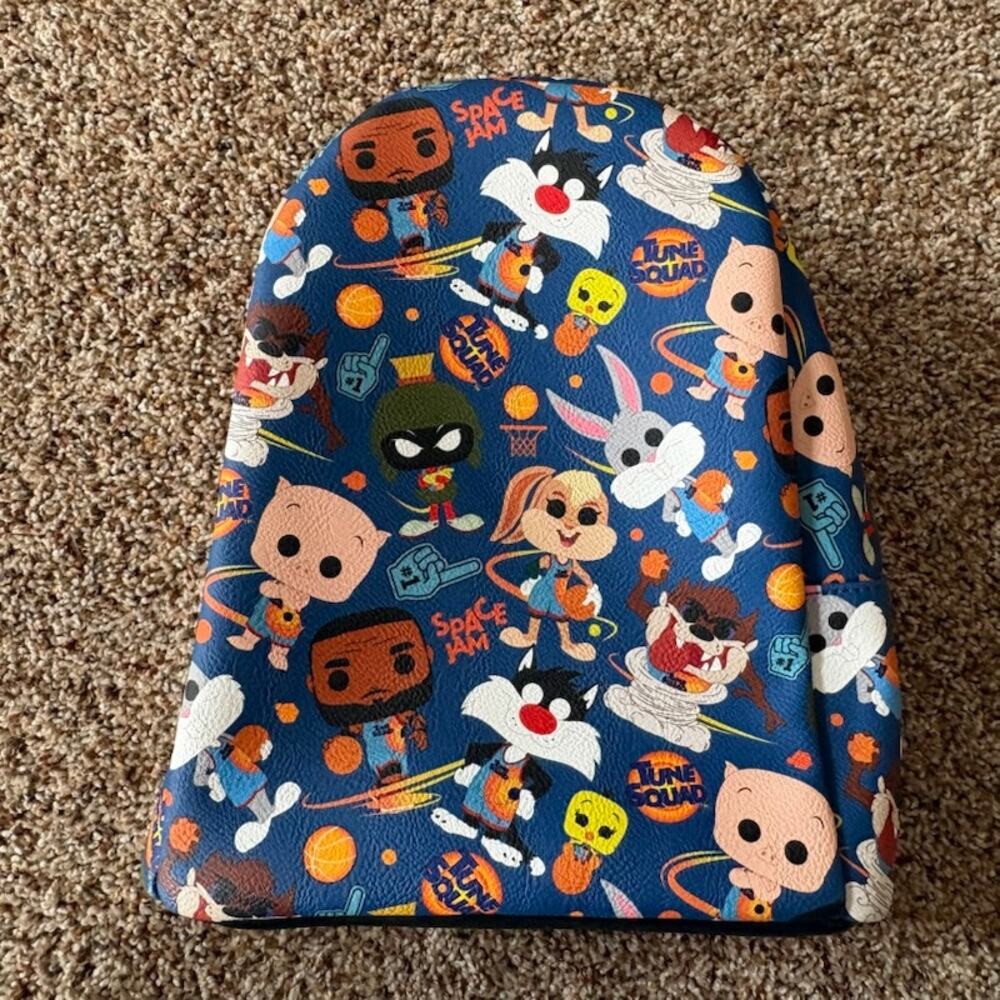 Funko Space Jam New Legacy Mini Backpack Tune Squad Lebron James Looney Tunes